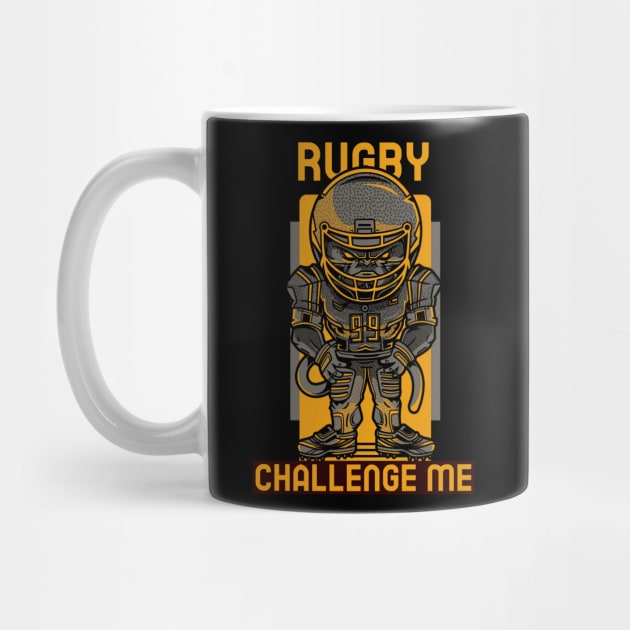 RUGBY, CHALLENGE ME by FuadShop